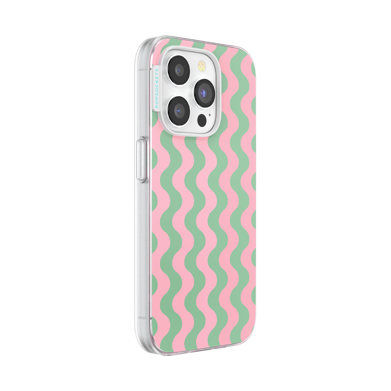 Wavy Flamingo — iPhone 15 Pro MagSafe Case image number 1